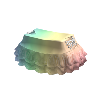 pastel rainbow skirt thumbnail