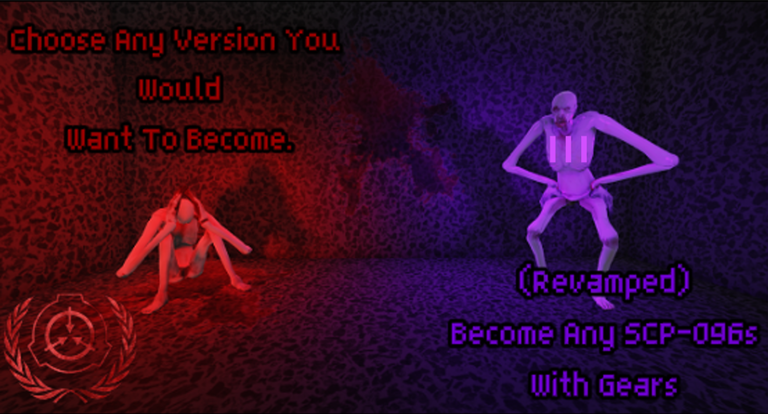 [Revamped] Become Any SCP-096s With Gears screenshot 3