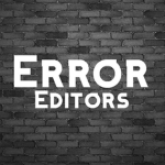 Error Editors