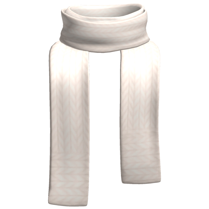Cozy Cream Knit Scarf