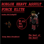 Roblox Heavy Assult Force Elite