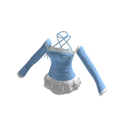 Light blue skirt roblox store