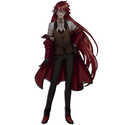 Grell Sutcliff Anime Cutout Roblox item