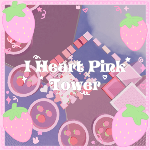 I Heart Pink Tower official Roblox game thumbnail