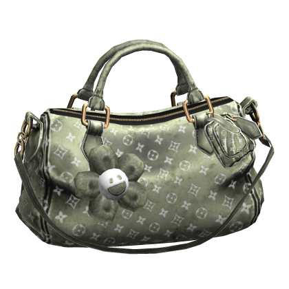 2000s Vintage Luxury Designer Purse (Green) Roblox item