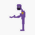 purple guy hang out.