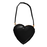 Black Heart Purse