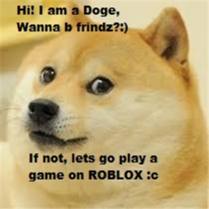Doge Meme Roblox decal