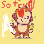 Funny monkeys hangout