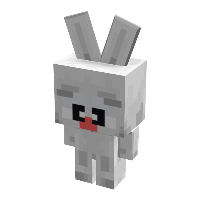 White Mini Bunny