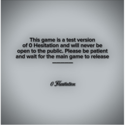 0 Hesitation testing