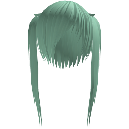 yukie, ҂ remember that garden? mint twintails Roblox item