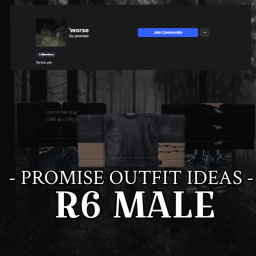 💫 [UPDATE] R6 Male Outfit Ideas