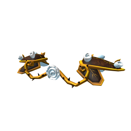 Ivory Bloom Pauldrons