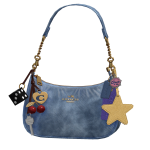 Coach Teri Shoulder Bag Denim Y2K Charms