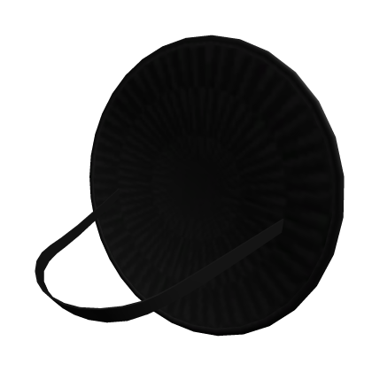 (Rested) Black Samurai Hat Roblox item