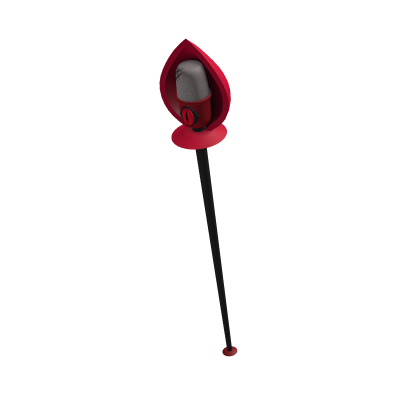 Alastor Radio Demon Microphone (Hand)