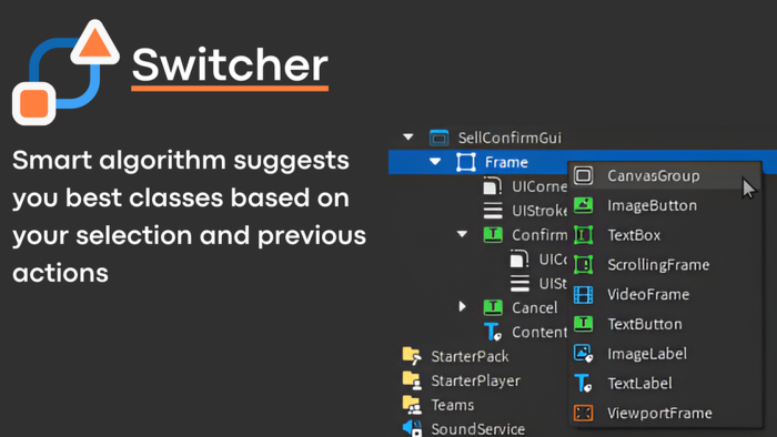 Switcher — class converter preview 2