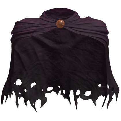 Worn Distressed Purple Paladin Cloak