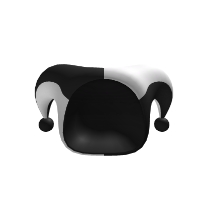 Monochrome Jester Hat