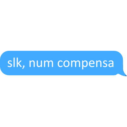 slk, num compensa กล่องข้อความ - Roblox