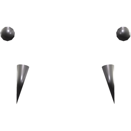 Angel fang piercings silver
