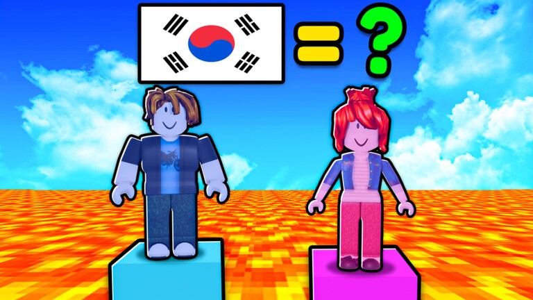 Guess the Country Flag or Die — official Roblox game image