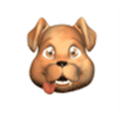 The dog head. Roblox decal