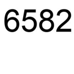 6582