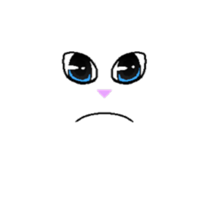 Cat Face- Sad Roblox decal