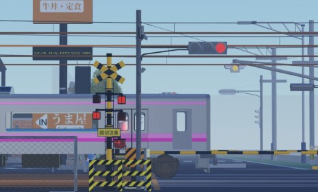 [AUTO] Japanese railroad crossing