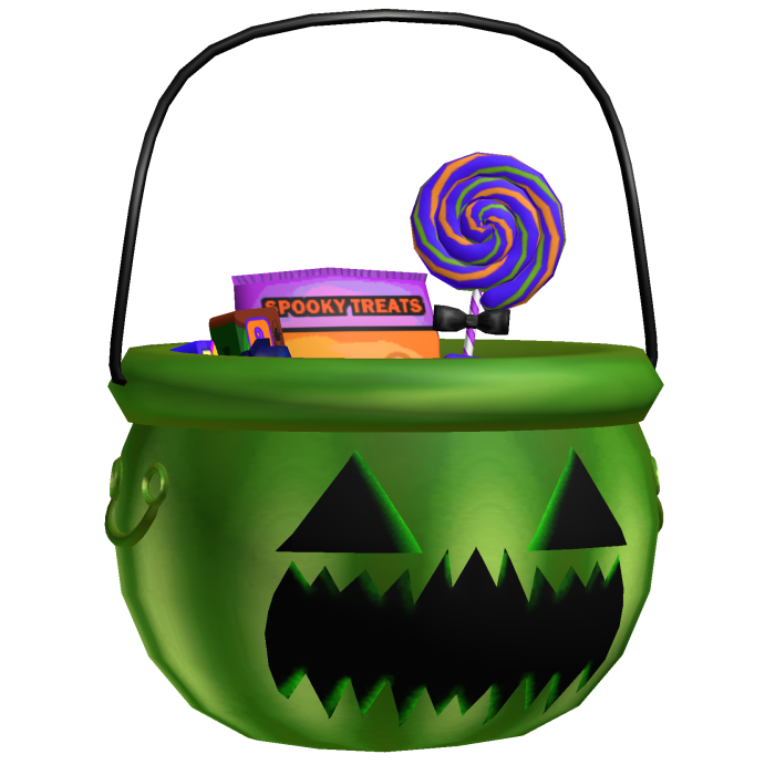 Green Pumpkin Bucket
