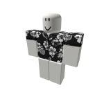 Hawaiian top - black