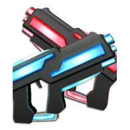 Blue VS Red gun battle!