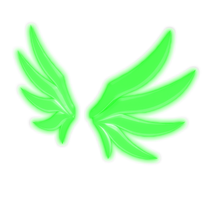 Green Blade Wings [EMISSIVE GLOW]