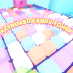 keyboard candy tower