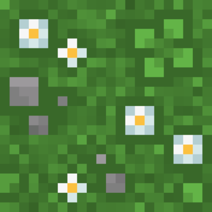 Simple Grass Flowers Minecraft Roblox decal
