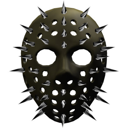 2000s Spiked Halloween Hockey Mask (Green) Roblox item