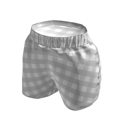 Grey Check Shorts Pajamas thumbnail