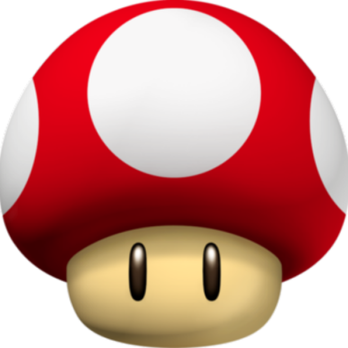 mario mushroom Roblox decal