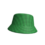 Green Plaid Bucket Hat