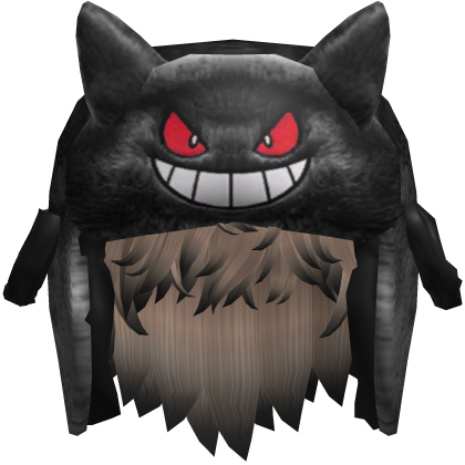 Black Monster Ushanka w/ Hair