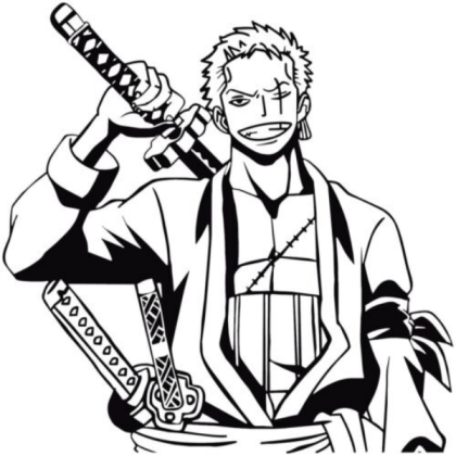 The one piece Roblox decal