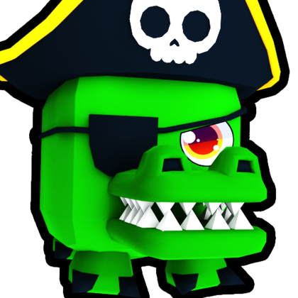 Normal Pirate Crocodile