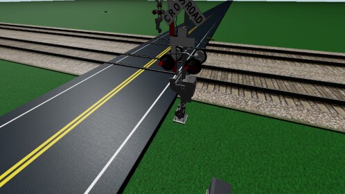 Railroad Crossing Showcase (realistic)