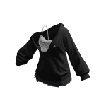 Hoodie Outfit set - Black