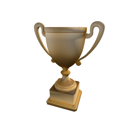 Golden Trophy Cup – Winner Award Prop