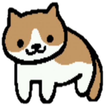 Transparent Cocoa Neko Atsume Roblox decal
