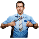 Blu shirt people