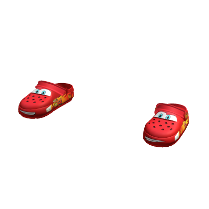 Lightning McQueen Crocs Back Strap Up thumbnail
